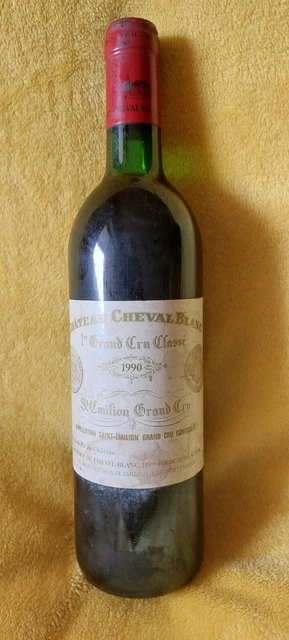 BOUTEILLE VIDE CHÂTEAU Cheval Blanc 1981 - 75 cl EUR 15,00 - FR