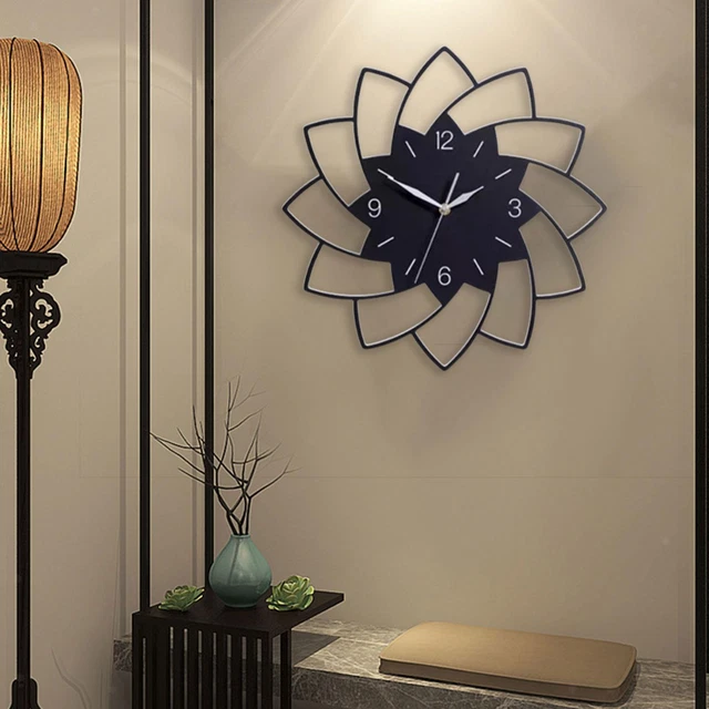 Acrylic Wall Clock Creative 12Inches Hanging Clock for Kitchen Cafe Bedroom