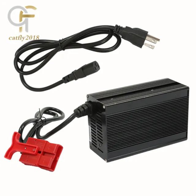 RED Floor Scrubber Pallet Jack Battery Recharger 24V with SB120 120A Connector
