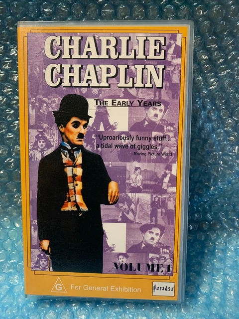 CHARLIE CHAPLIN THE Early Years - Volume One - Vhs Video $12.00