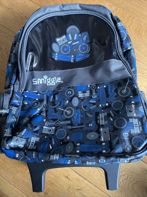 SMIGGLE TRAVEL BAG Kids Hand Luggage Trolley Case Backpack