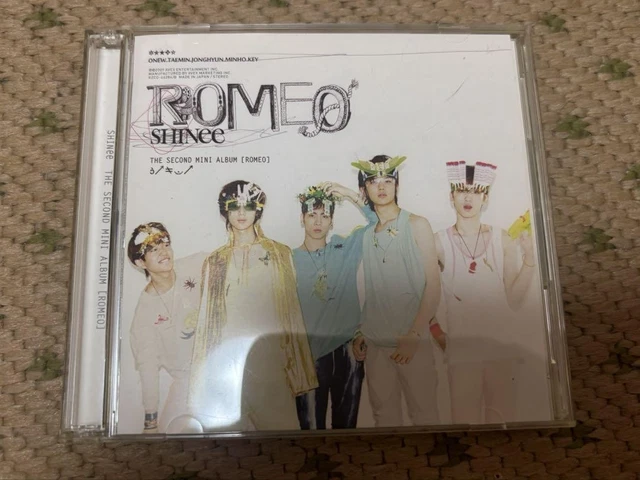 SHINEE 2ND MINI Album Romeo K-Pop CD No Photocard From Japan