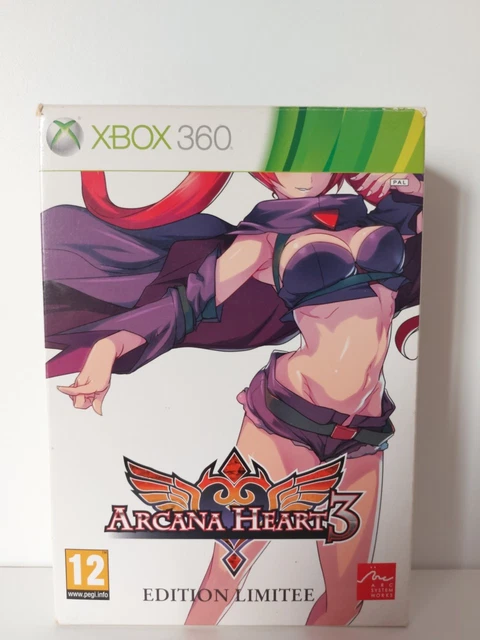 Arcana Heart 3 Xbox 360 - Complet PAL FR - Compatible One Series X/S
