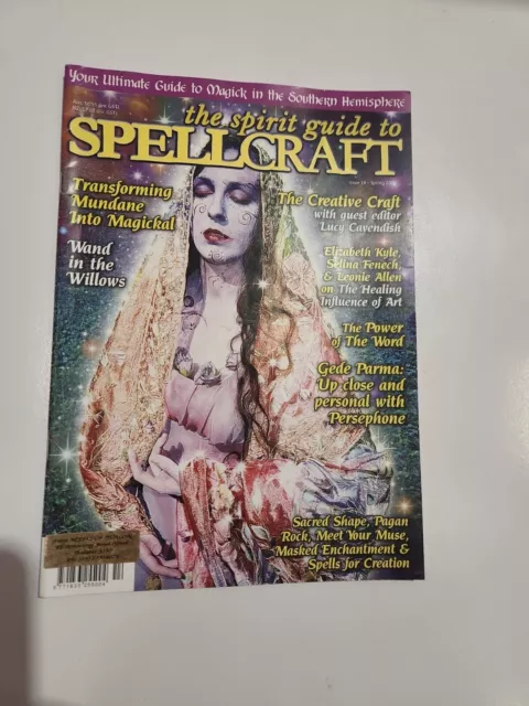 The Spirit Guide SPELLCRAFT Magazine #14 Spring 2009 Pagan Witch Magic Rare book