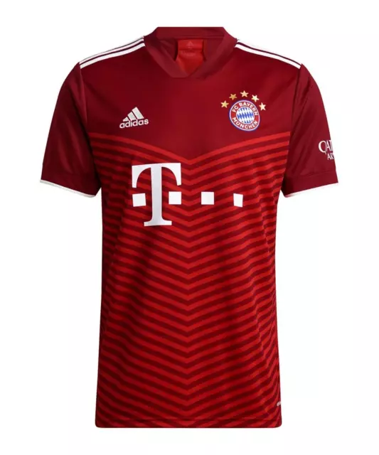 FC Bayern München Herren Heim Home Trikot rot 2021 / 2022 NEU adidas GM5313
