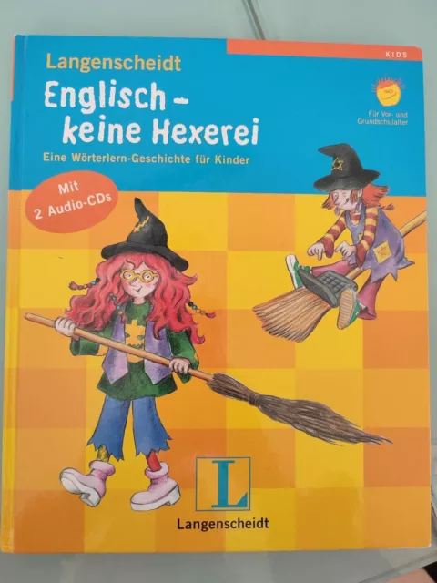 Buch Englisch keine Hexerei mit 2 CDs Langenscheidt Gut