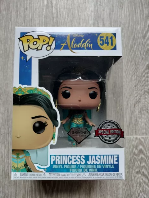 Disney Aladdin   Funko pop   PRINCESS JASMINE   Diamond Edition 541