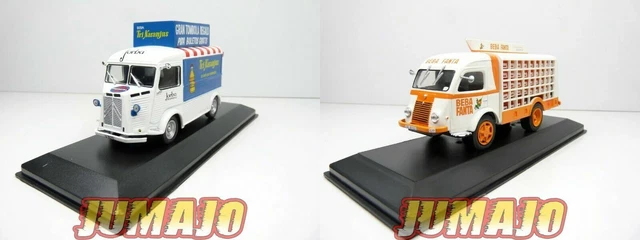 LOT 2 SSP 1/43 SALVAT véhicules Livraison ESPAGNE RENAULT FANTA + Type H Naranju