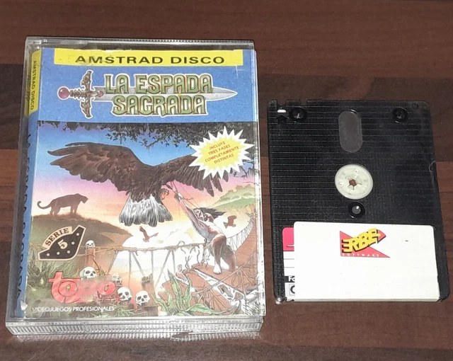 Jeu Retro Amstrad CPC 6128 - Heroes Of The Lance (US Gold) - Bon État