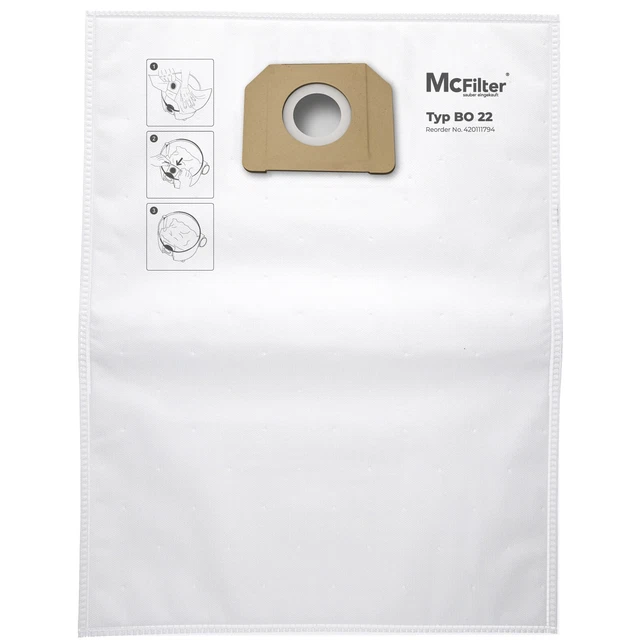 20x Mr.Clean Staubsaugerbeutel – Geeignet Für Bosch BSG6, BSG7, BSGL3126GB, GL30 Modelle