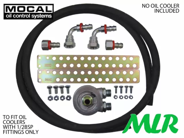 Mocal 5/8BSP Tuyau Caoutchouc Huile Moteur Radiateur Fixation Kit Pour Nissan