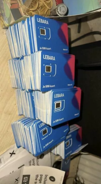 Anonyme Sim-karte Lebara Prepaid Sim Card