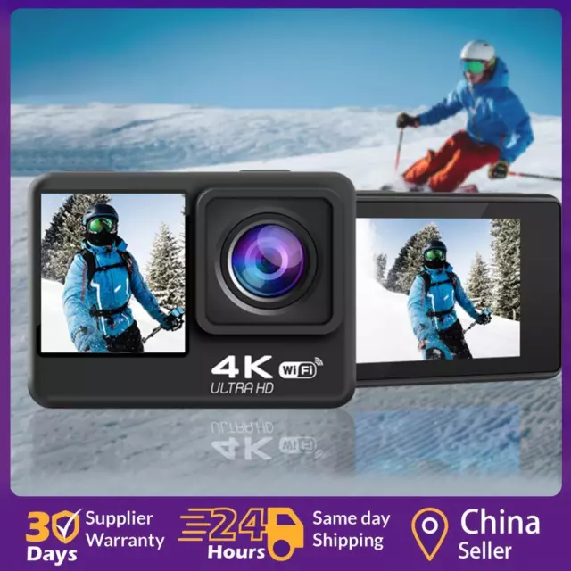 WIFI Action Camera EIS Touch Motion Camera Waterproof 4K 60FPS for Outdoor Sport