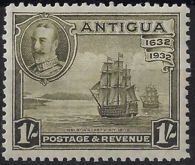 Antigua 1932 KGV 1/ olive gr. MH, sg 88/Sc 74, VF. CV £22   ($27.50) (a1419