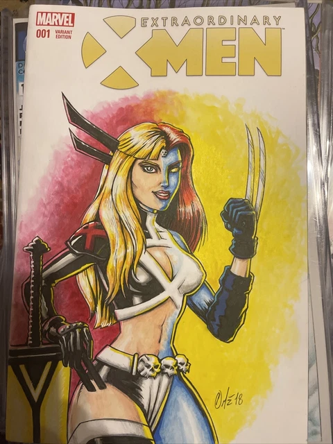 Extraordinary X-men 1, Ortiz Original Sketch