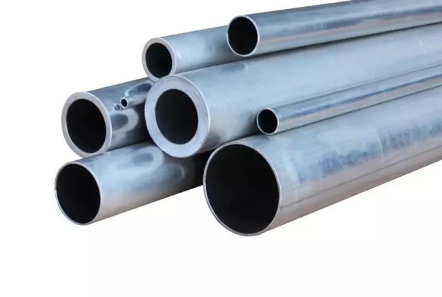 Tube Aluminium AlMgSi0,5 Longueur 500mm en Alu Profil Ø6mm À Ø150mm Modélisme