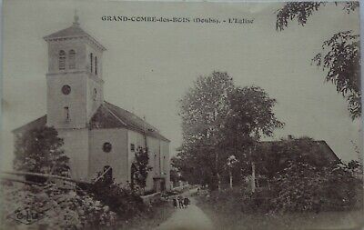 GRAND COMBE DES ROIS 25 cpa l'Eglise Bon Etat 1924