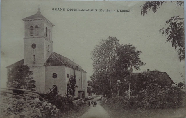 Large Combe Of Kings 25 CPA Church Good Condition 1924