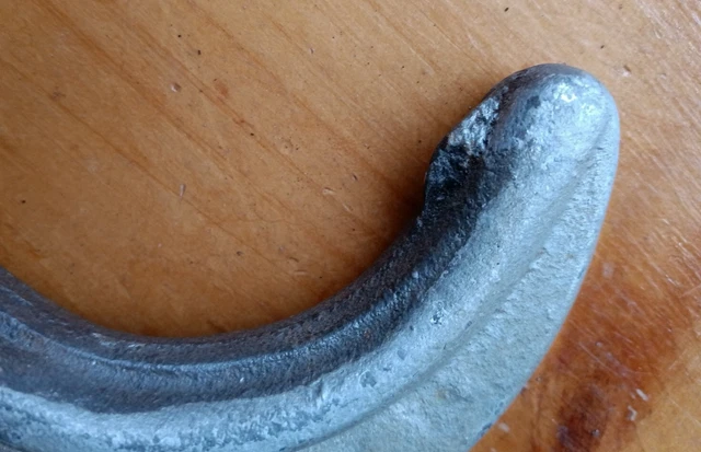 2 Large Metal Marine Cast Steel Industrial Hooks 13