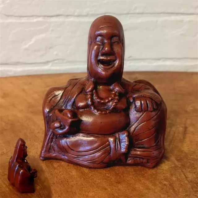 The Buddha Flip Unexpected Backside Middle Finger Laughing Buddha Statue Decor.