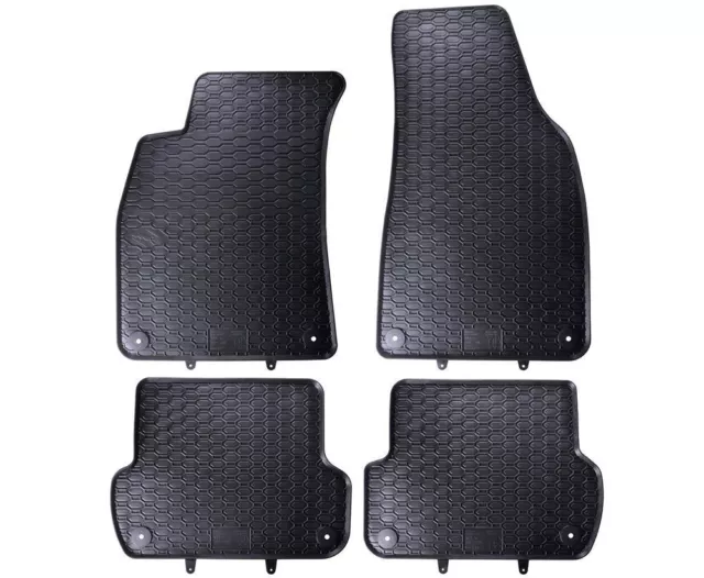 TAPIS DE SOL EN CAOUTCHOUC pour Audi A4 B6 / B7 2001-2007