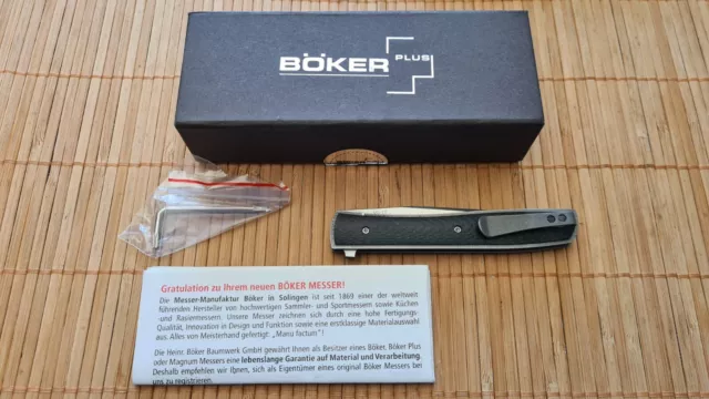 Böker Plus Urban Trapper Carbon Taschenmesser 01BO733