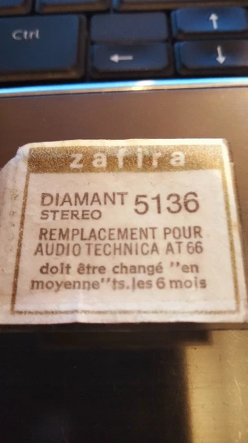 5142 AUDIO TECHNICA AT 55/7D | 23EUR Aiguille pour platine vinyle et