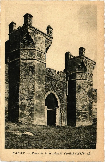 CPA AK RABAT - Kasbah Gate of Chellah Morocco (796624)