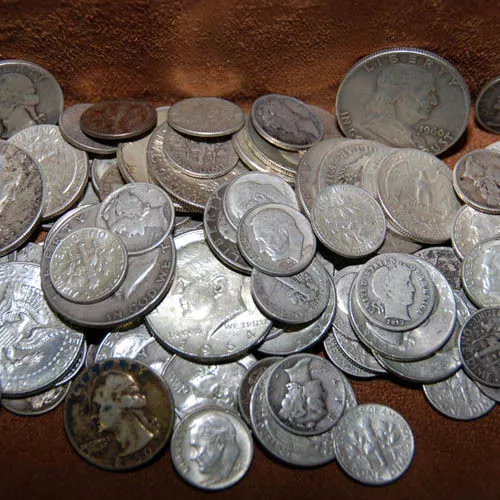 90% Silver - $6 Face Usa Coins Lot - Half Dollars Quarters Dimes Out Of Circ Mix