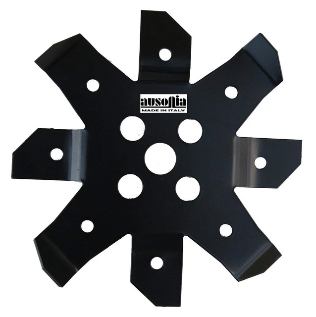 Disco Lama Tsunami Per Decespugliatori | Made In Italy | Taglio Rovi E Sterpaglie | Acciaio Al Cromo 3 Mm - Foto 5