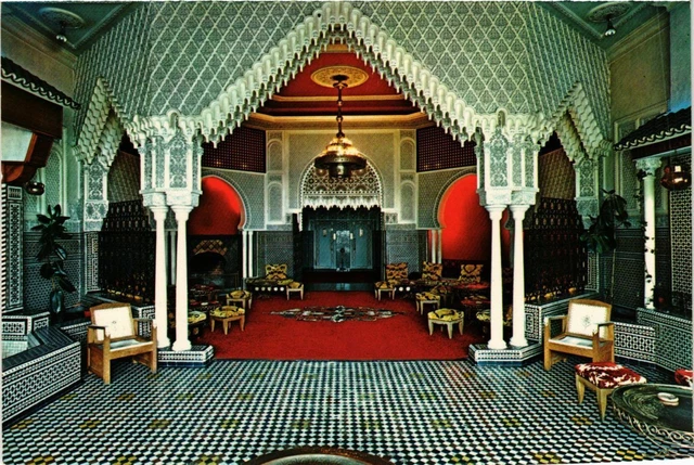 CPM AK MAROC TANGER-Salon Arabe-Hotel Rif (342877)