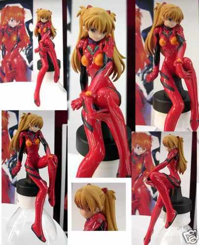 Evangelion Asuka promo figure plug suit ver. official Neon Genesis anime girl