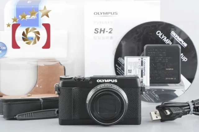 Near Mint!! Olympus Stylus SH-2 16.0 MP Digital Camera w/ Box