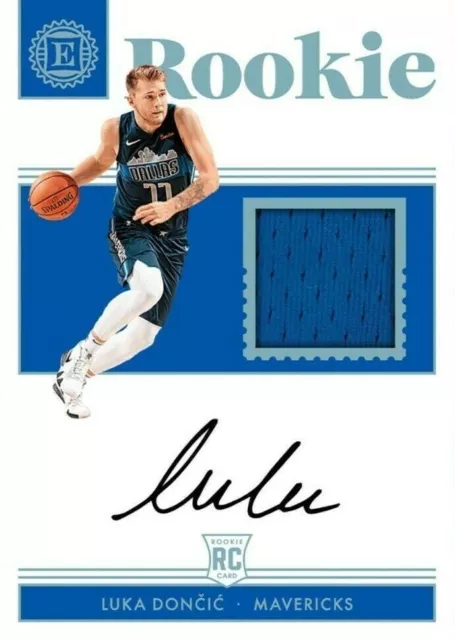 2018 Panini Encased Rookie Patch Autograph RARE LUKA DONCIC RC RPA Digital Card