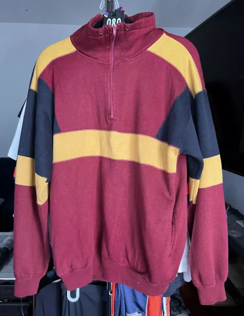 South Mountain Sweatshirt Adult Size Medium Colorblock Grandpacore Retro Vintage