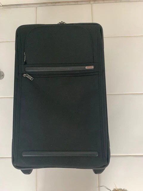 TUMI Alpha Carry-On Expandable Wheeled Packing Case Suitcase - Black Pre-owned 2