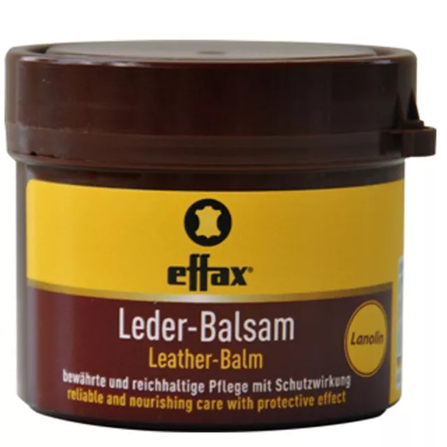 Lederbalsam Lederpflege Sattelpflege Effax Leder-Balsam 50ml Dose