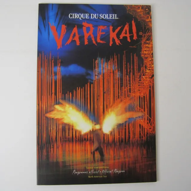 Cirque du Soleil VAREKAI Official Program North American Tour 2002