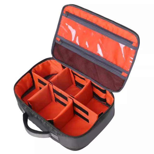 Fishing Reel Gear Bag Portable Fishing Tackle Organizer Storage Bag Reel Case