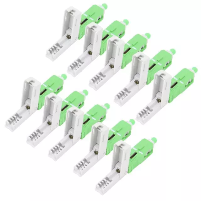 Fiber Optic SC/UPC Quick Connector 10pcs Embedded Cold Fast Connect