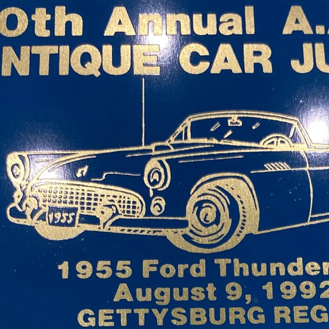 1992 ANTIQUE CAR Jubilee AACA Gettysburg Williams Grove Park
