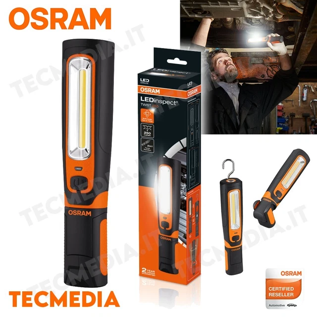 Lamp Portable LED Osram Ledil412 Twist 250 Use Professional for Inspection