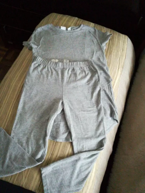 Girls Gap cotton leggings and top set Age 8yrs