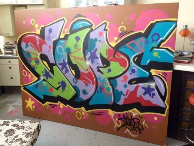 QUIK aka LIN FELTON graffiti sur toile -cope2/seen/taki/crash/rd357/t QUIK aka LIN FELTON graffiti sur toile -cope2/seen/taki/crash/rd357/t