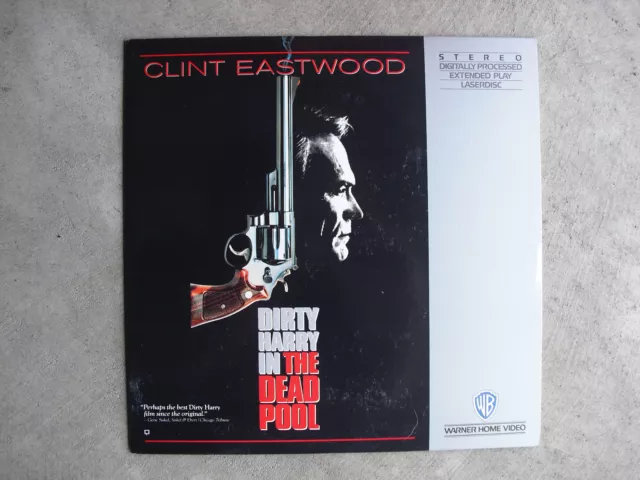 Dirty Harry The Dead Pool Movie Laserdisc Clint Eastwood