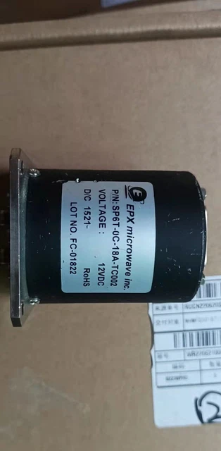 1PC EPX RF coaxial switch SP6T-0C-18A-TC002 DC-18 GHz 12V