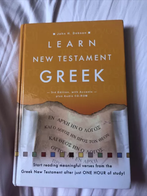 Learn New Testament Greek, with Audio ... by Dobson, John H. Mixed media product