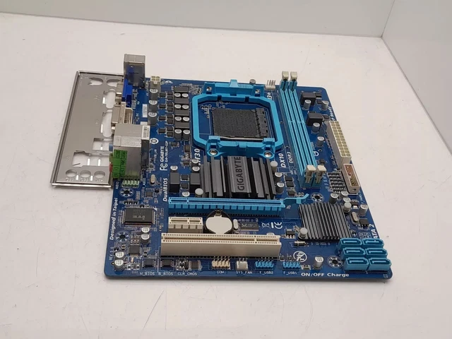 GIGABYTE GA-78LMT-S2P SOCKET AM3b DDR3 Micro ATX Motherboard With I/O ...