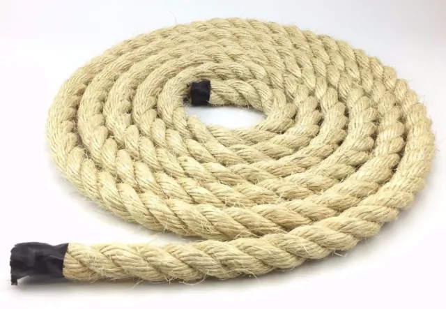 32mm Natural Sisal Rope Various Lengths, Decking, Garden, Cat Scratching Posts