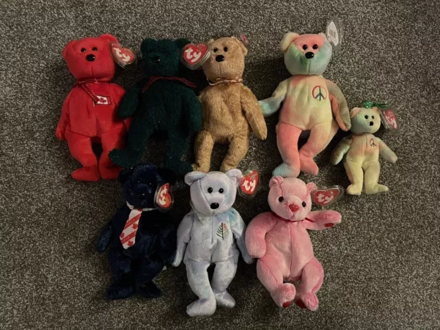 Ty Beanie Bears X8 Listed In The Description Job Lot